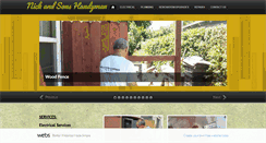 Desktop Screenshot of nickandsonshandyman.com